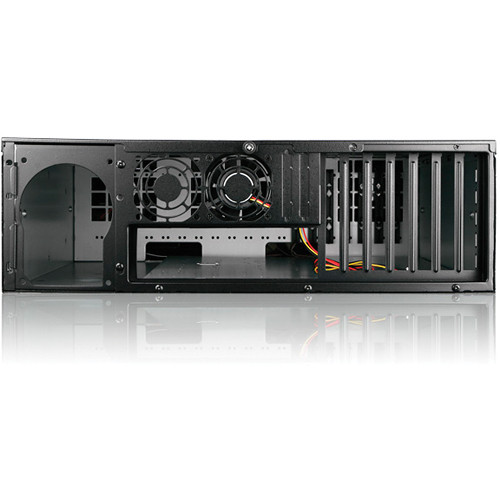 iStarUSA D-300L 3U High Performance Rackmount Chassis (Black Bezel)
