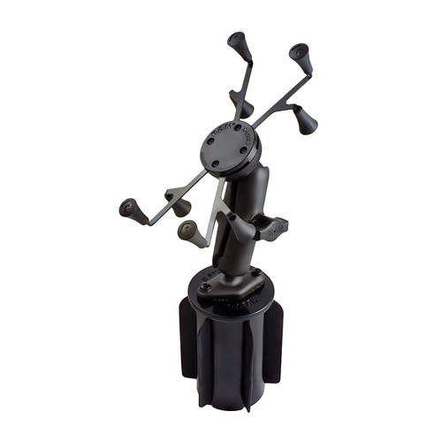 RAM MOUNTS RAM-A-CAN II Cup Holder Mount with X-Grip II Holder