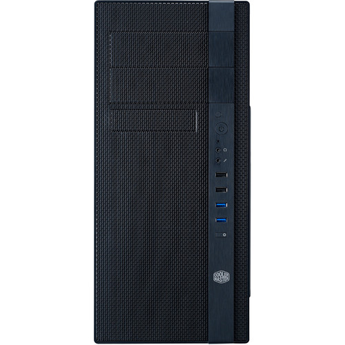 Cooler Master Mid Tower Micro-ATX/ATX Computer Case (Midnight Black)