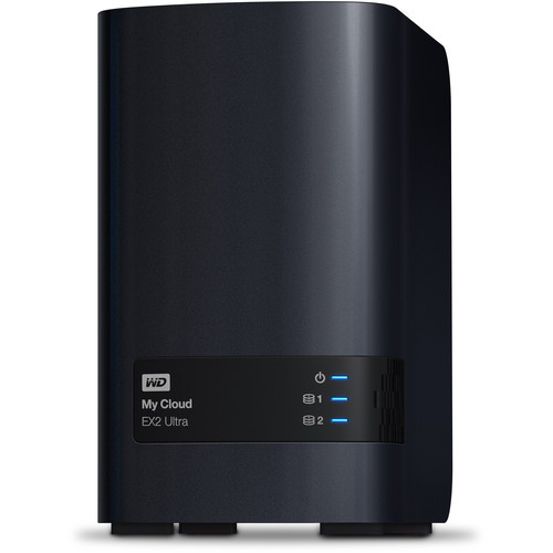 WD My Cloud Expert Series 8TB EX2 Ultra 2-Bay NAS Server (2 x 4TB)