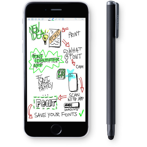 Wacom Bamboo Solo Stylus (4th Gen, Black)