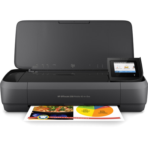 HP OfficeJet 250 Mobile All-in-One Inkjet Printer