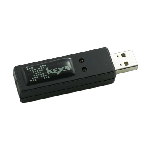 X-keys USB 3 Switch Interface with Red and Green Commercial Foot Switch