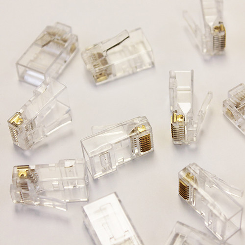 Eclipse Tools QuikThru RJ45 Cat5/5e Unshielded Connector (100-Pack)