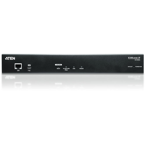 ATEN KN1000A Single Port KVM over IP Switch with Single Port Power Switch