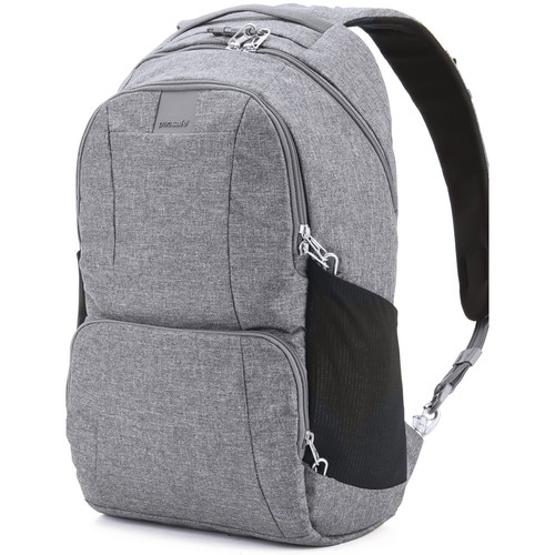 Pacsafe Metrosafe LS450 Anti-Theft Backpack (25L, Dark Tweed Gray)