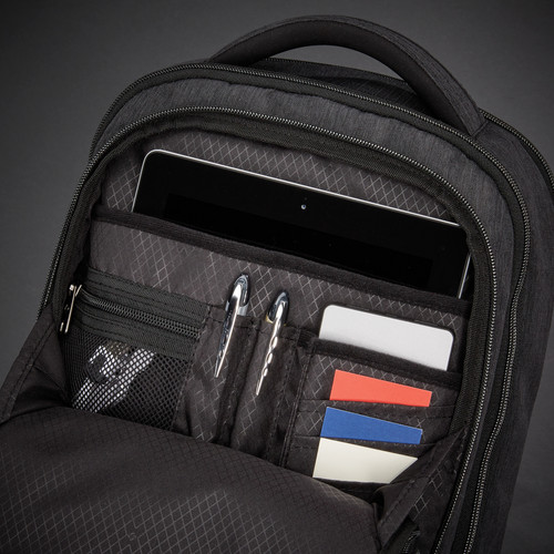 Samsonite Modern Utility Small Backpack (Charcoal Heather/Charcoal)