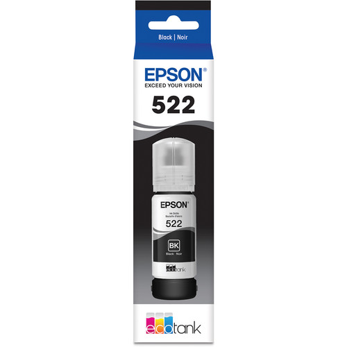 Epson T522 Black Ink Bottle (65mL)