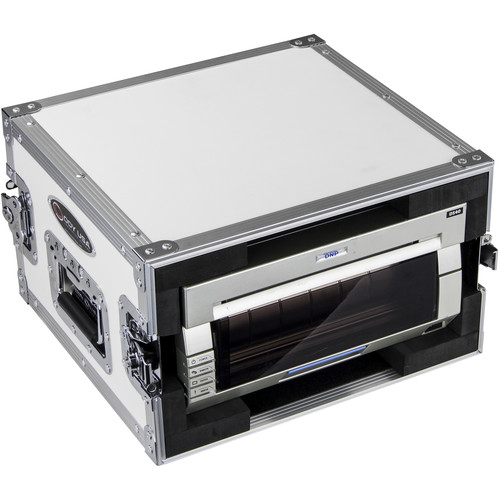 Odyssey Innovative Designs DNP DS40 & DS80 Photo Booth Printer Case (White with Chrome Trim)