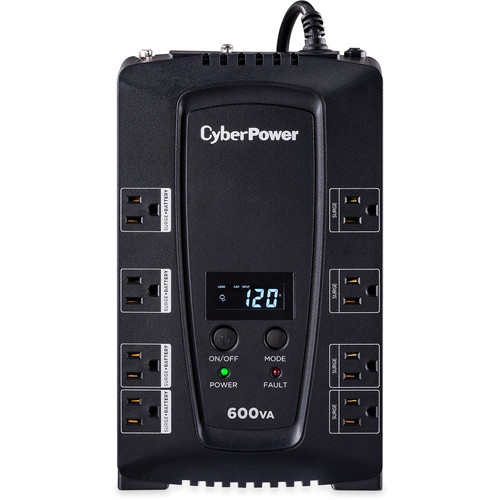 CyberPower CP600LCD Intelligent LCD Uninterruptible Power Supply