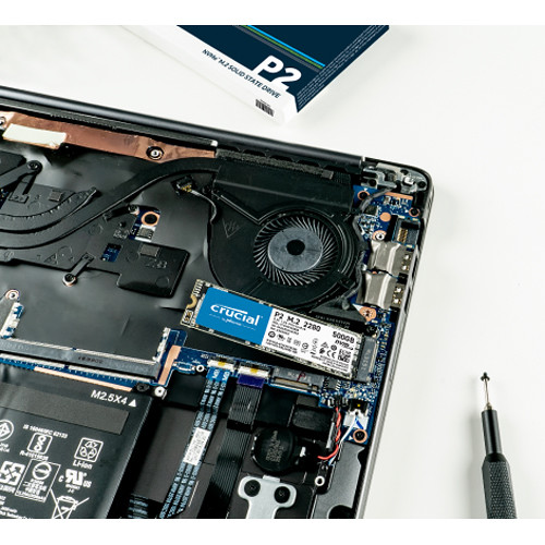 Crucial 500GB P2 NVMe PCIe M.2 Internal SSD