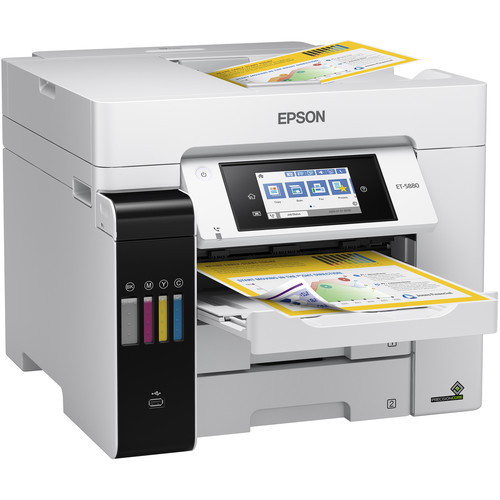 Epson EcoTank Pro ET-5880 All-in-One Cartridge-Free Supertank Printer with PCL Support
