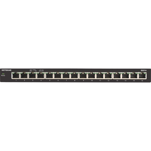 Netgear GS316 16-Port Gigabit Unmanaged Switch