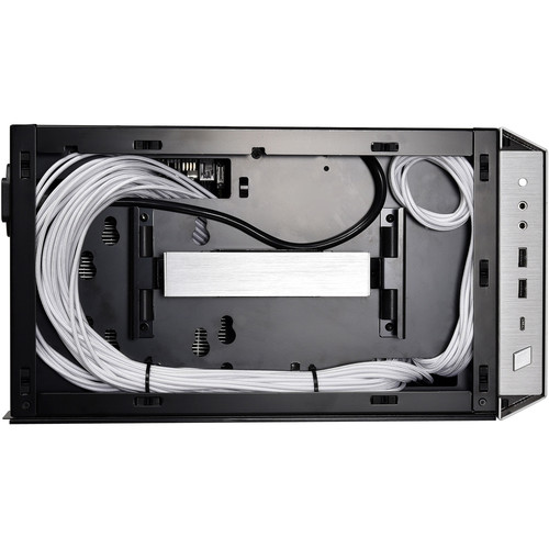 Lian Li TU150 Mini Tower Case with Tempered Glass Side Panel (Silver)