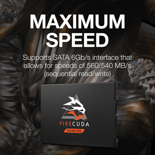 Seagate 500GB FireCuda 120 SATA III 2.5" Internal SSD