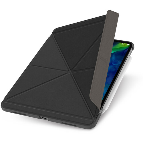 Moshi VersaCover for 11" Apple iPad Pro 2nd Generation (Charcoal Black)