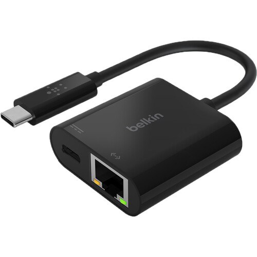 Belkin USB Type-C to Gigabit Ethernet Adapter with Power Delivery