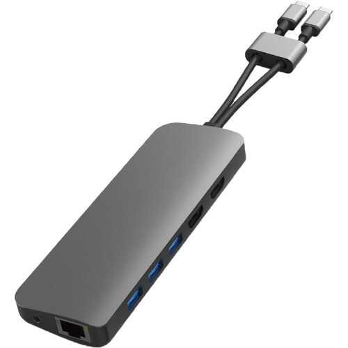 HYPER HyperDrive Viper 10-in-2 USB Type-C Hub (Space Gray)
