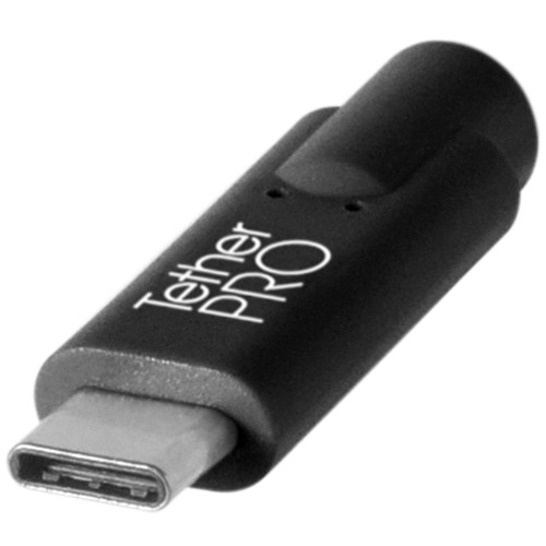 Tether Tools TetherPro USB Type-C Male to USB Type-C Male Cable (3', Black)