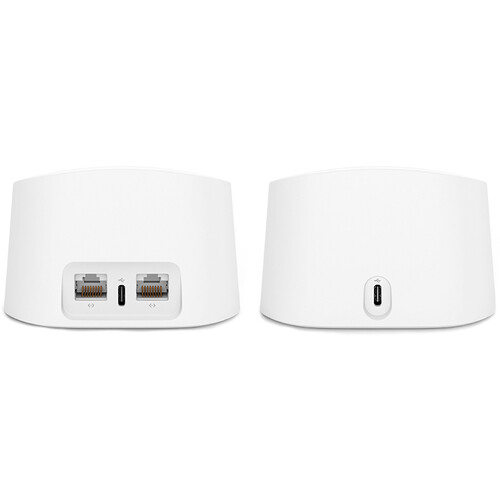 eero 6 Wireless Dual-Band Gigabit Mesh Wi-Fi System (Router, Extender, White)