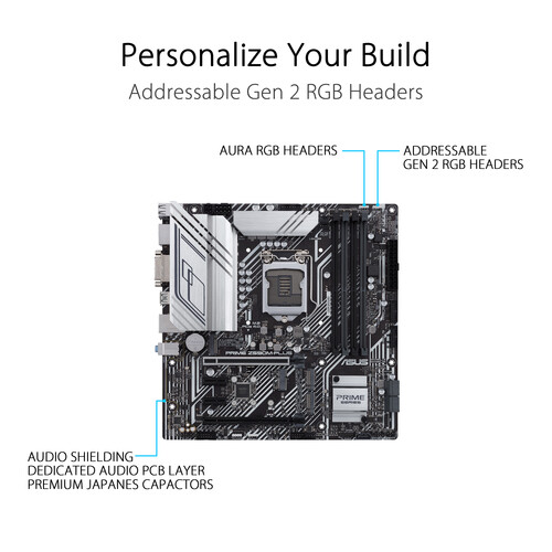ASUS Prime Z590M-PLUS LGA 1200 Micro-ATX Motherboard