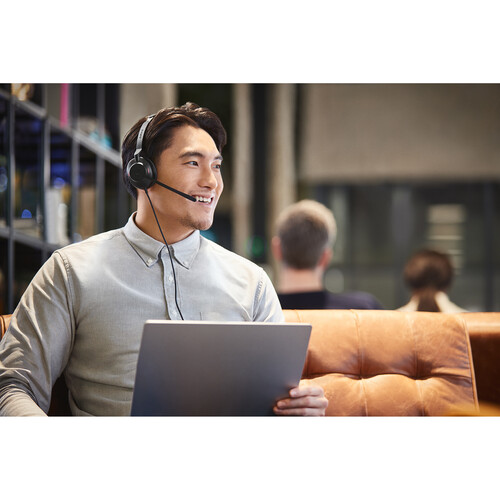 Jabra Evolve2 30 Wired Stereo Headset (USB Type-A, Microsoft Teams)