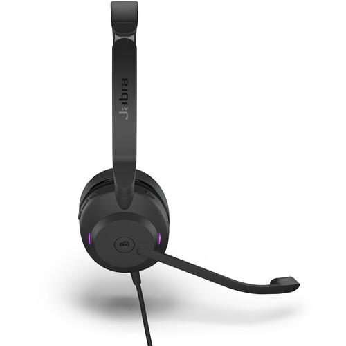 Jabra Evolve2 30 Wired Stereo Headset (USB Type-C, Microsoft Teams)