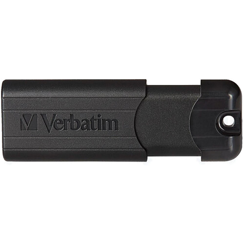 Verbatim 32GB PinStripe USB 3.0 Flash Drive (Black, 10-Pack)