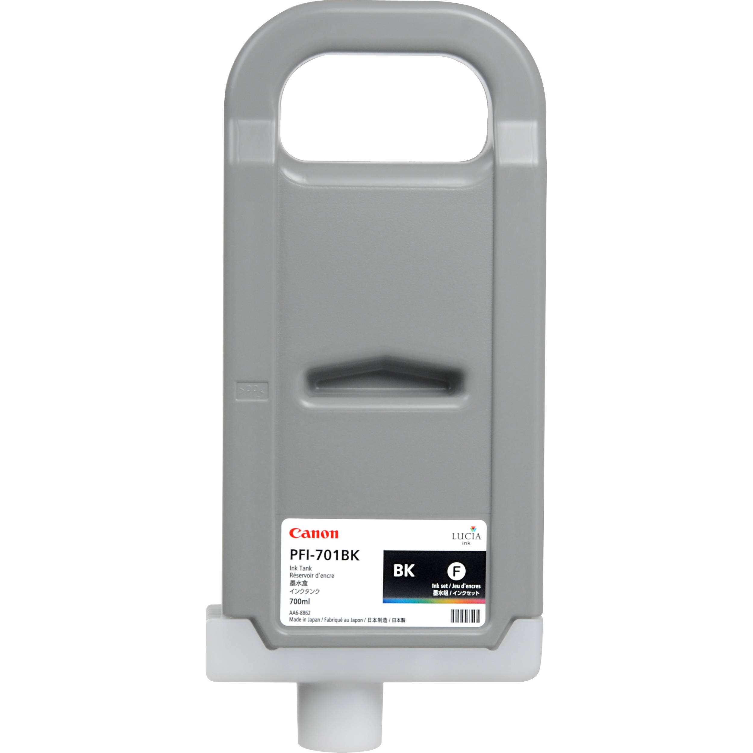 Canon LUCIA PFI-701BK Black Ink Tank (700 ml)