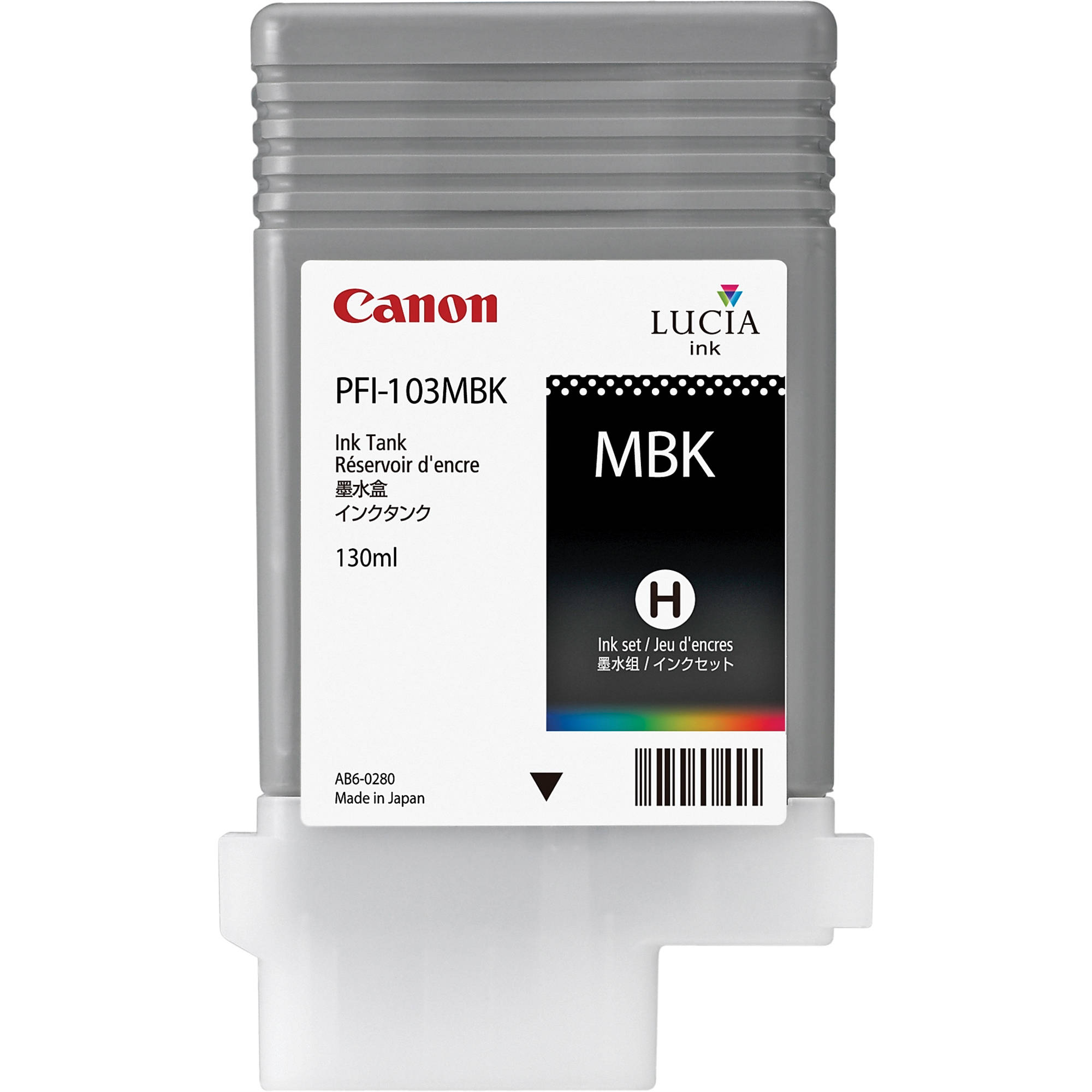 Canon PFI-103MBK Matte Black Ink Tank (130 ml)