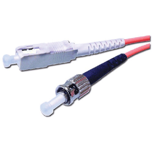 Comprehensive 65.62' (20 m) SC to ST Multimode 0.009' (3mm) Duplex LSZH Cable