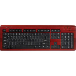 Impecca Bamboo Designer Keyboard (Mahogany)