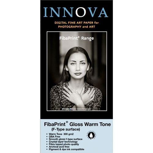 Innova FibaPrint Warm Glossy Inkjet Photo Paper (17" x 49.2' Roll)