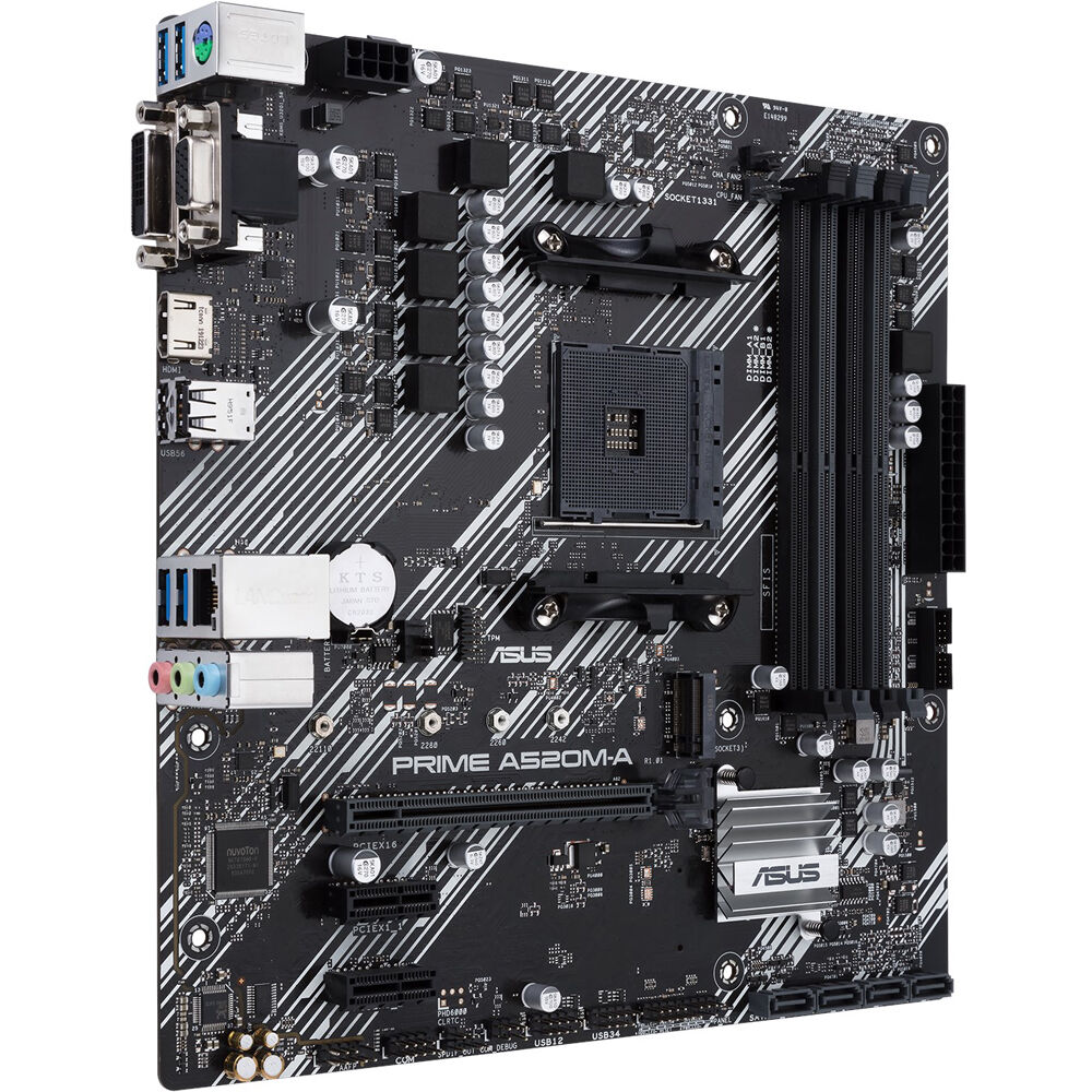 ASUS PRIME A520M-A/CSM AM4 Micro-ATX Motherboard