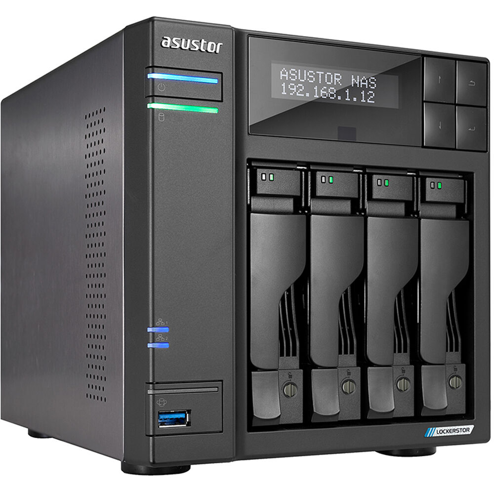 Asustor Lockerstor 4 AS6604T 4-Bay NAS Enclosure