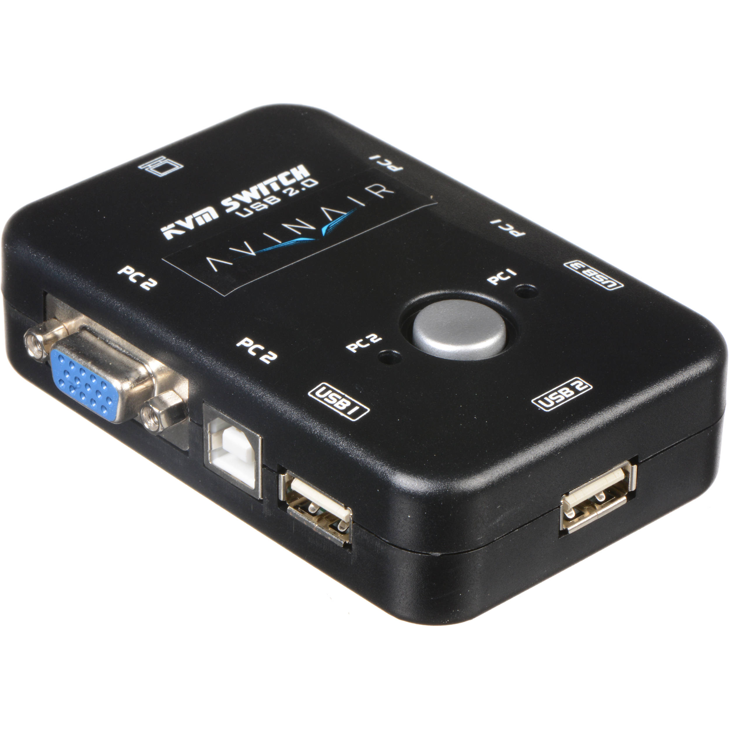 Avinair 2-Port USB KVM Switch