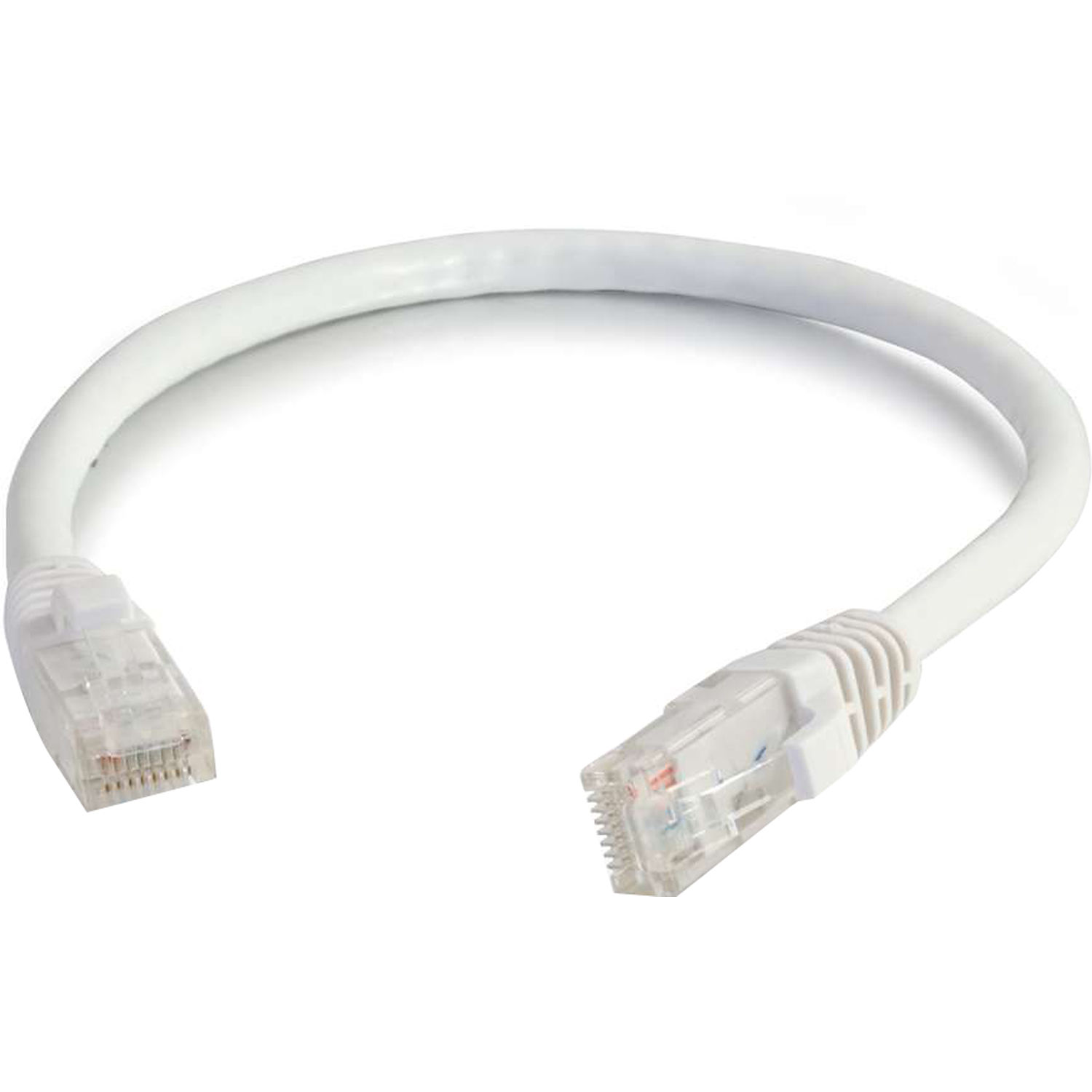C2G RJ45 Male to RJ45 Male Cat 6 Snagless Patch Cable (30', White)