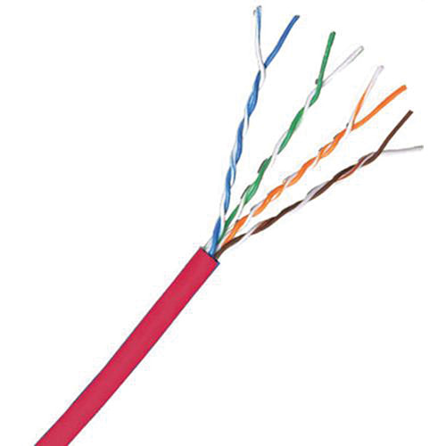 Comprehensive Cat6 550 MHz Shielded Stranded LAN Cable (Red / 1,000')