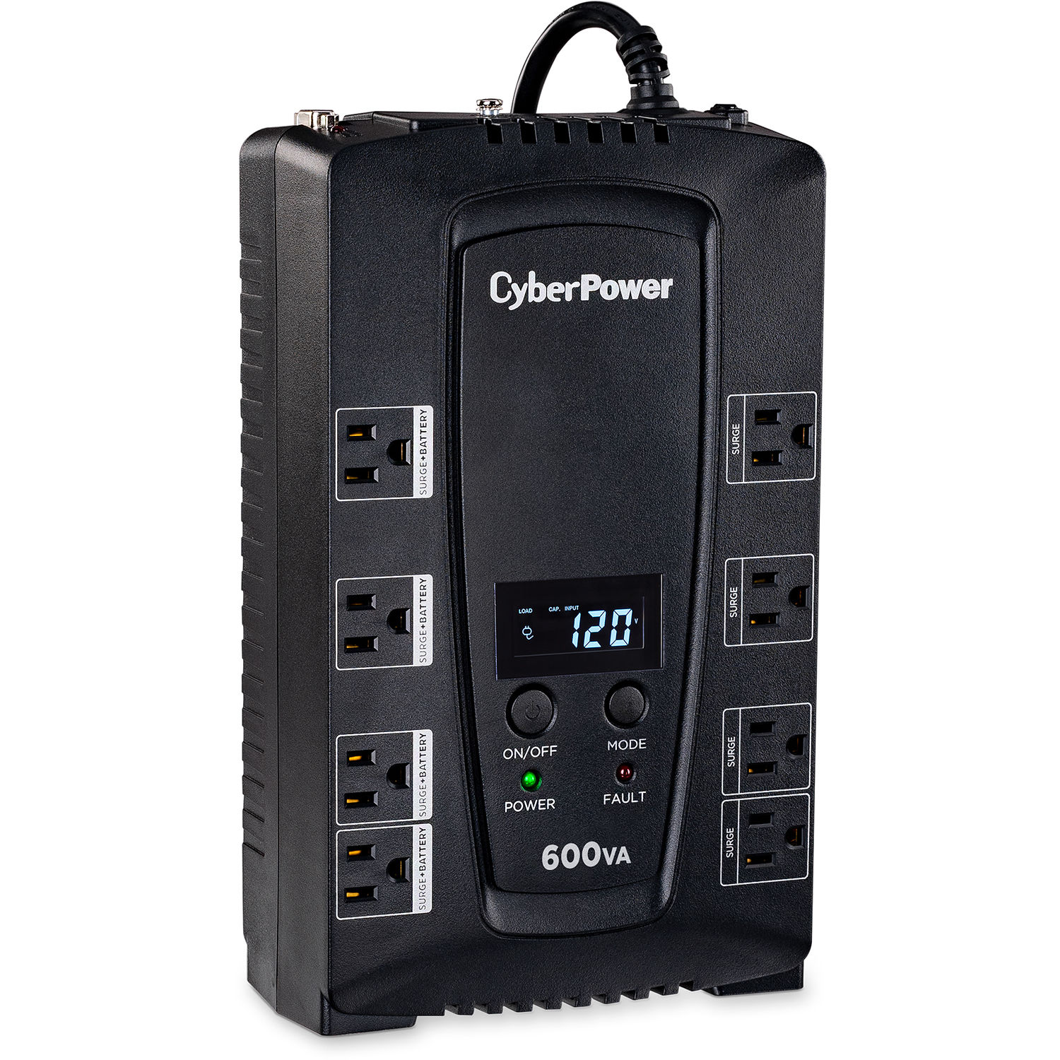 CyberPower CP600LCD Intelligent LCD Uninterruptible Power Supply