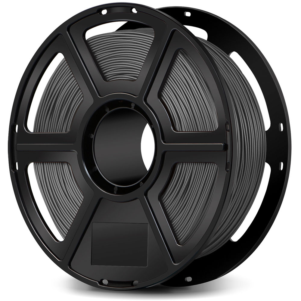 FlashForge 1.75mm PLA Filament for the Creator & Guider II Series (1kg, Gray)
