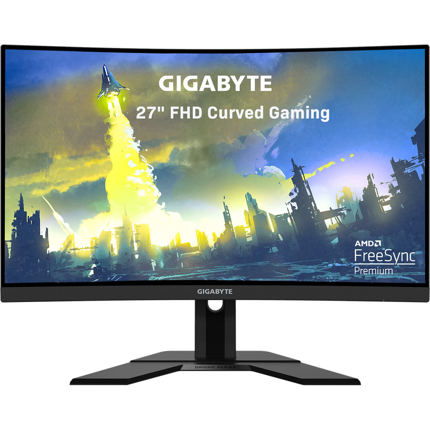 Gigabyte G27FC 27" 16:9 Curved 165 Hz Adaptive-Sync VA Gaming Monitor
