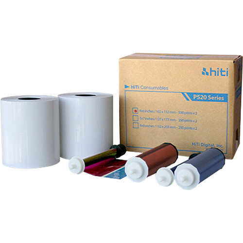 HiTi P520L & P525L 5 x 7" Print Kit (580 Prints)