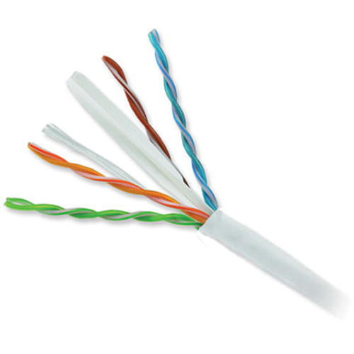 Honeywell 4-Pair 23 AWG CAT6 Plus Riser Cable (1000' Reel, White)