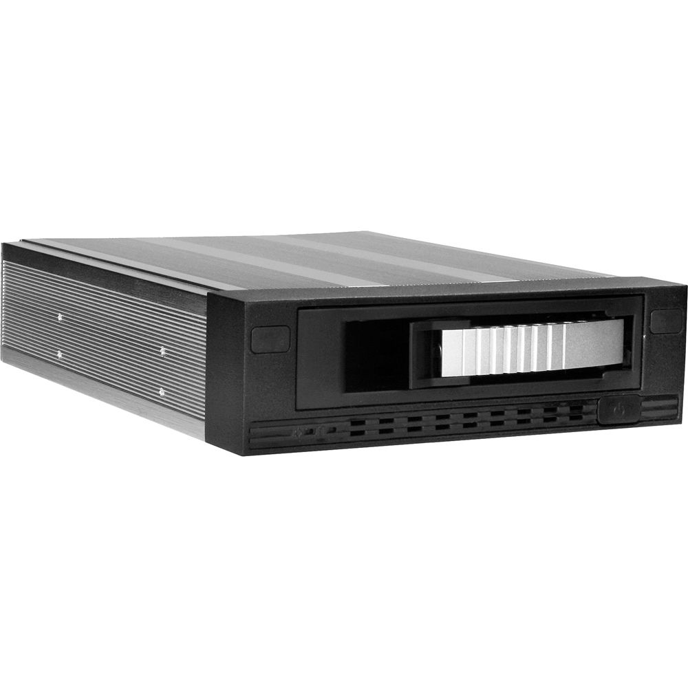 iStarUSA T-7M1-SATA 1x 5.25" Bay Audio SATA/SAS 6.0 Gb/s Mobile Rack (Silver)