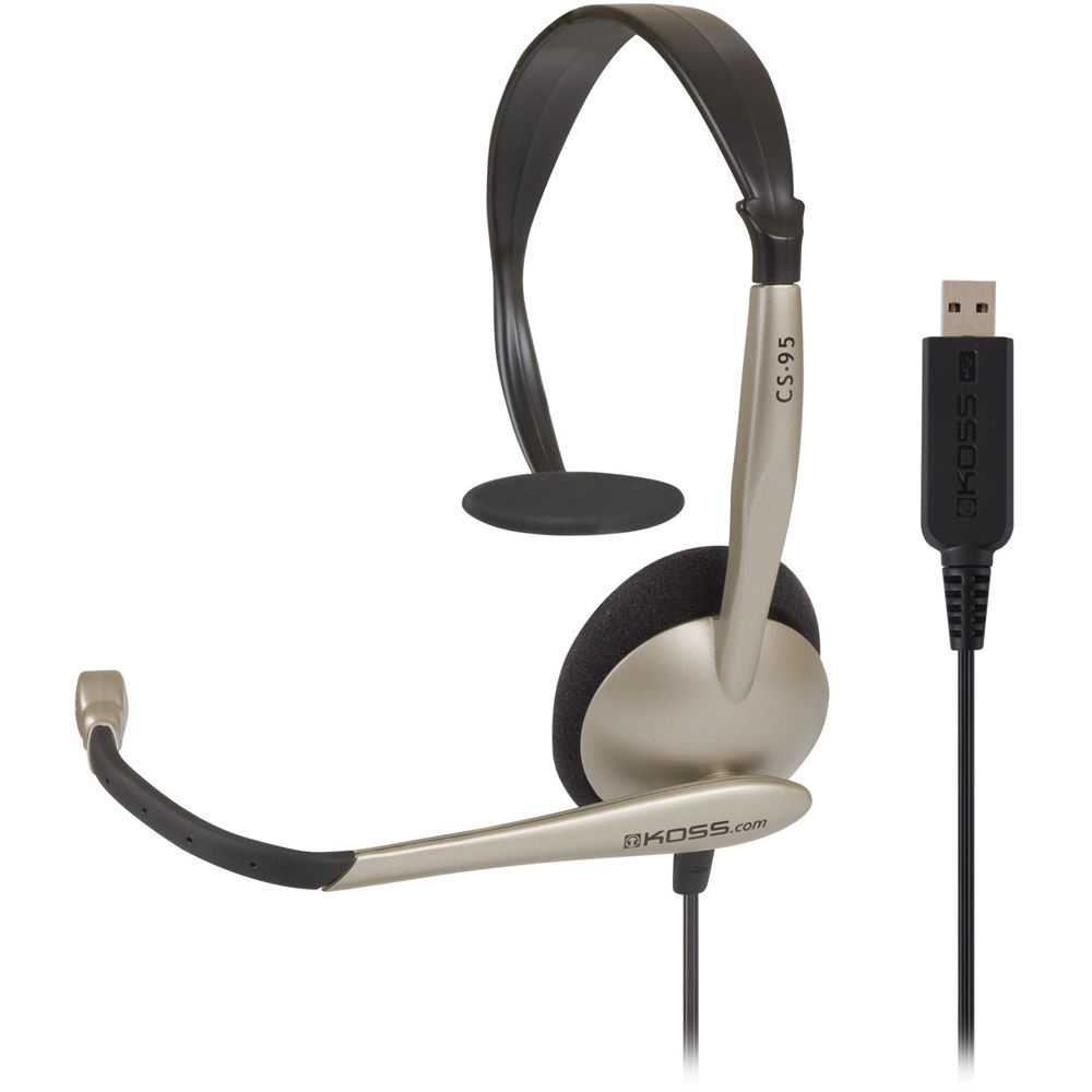 Koss CS95 USB Headset (Silver/Black)