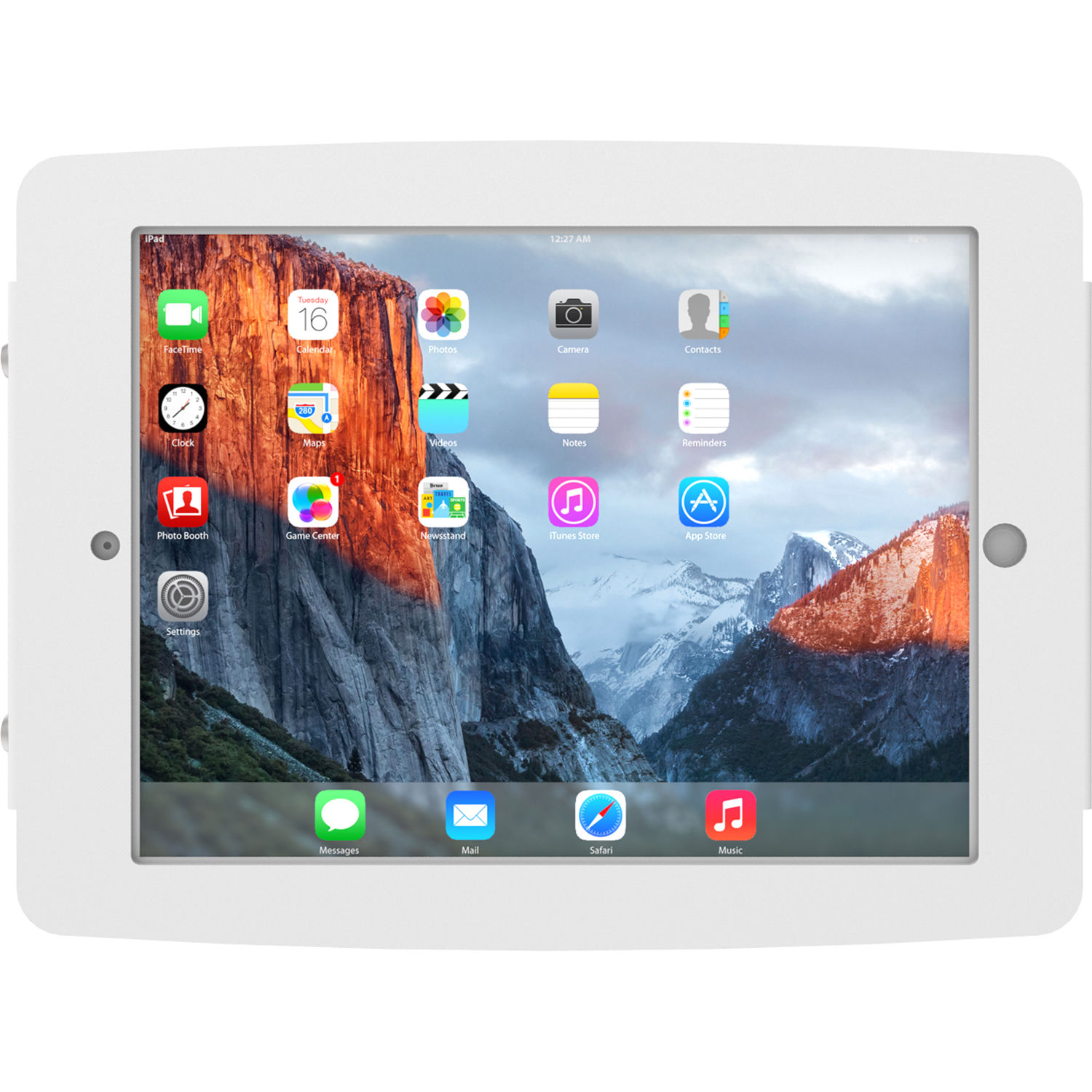 Maclocks Space iPad Enclosure Wall Mount for iPad Pro 12.9 (White)