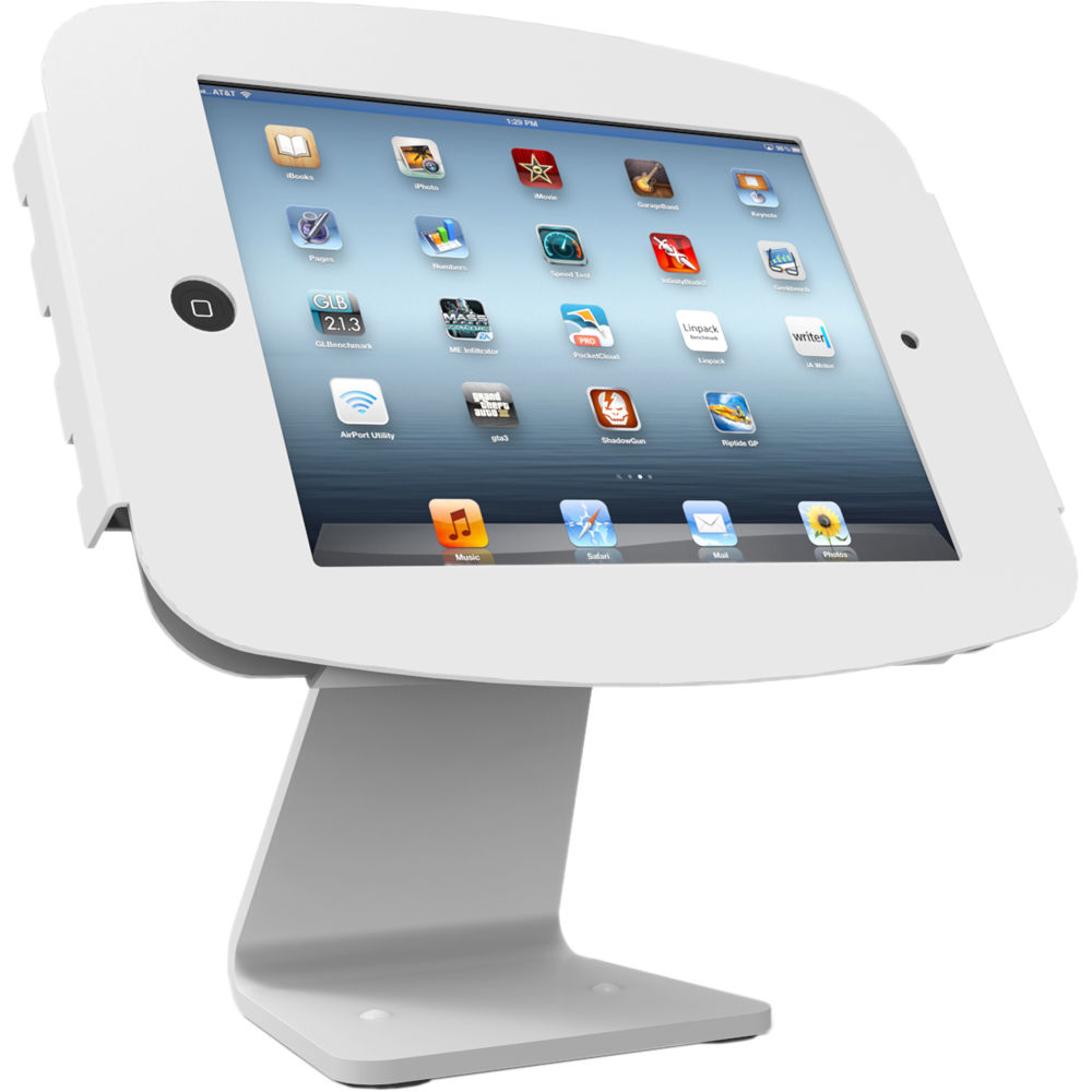 Maclocks Executive 360 All-in-One Enclosure Kiosk for 9.7" iPad / iPad Pro (White)