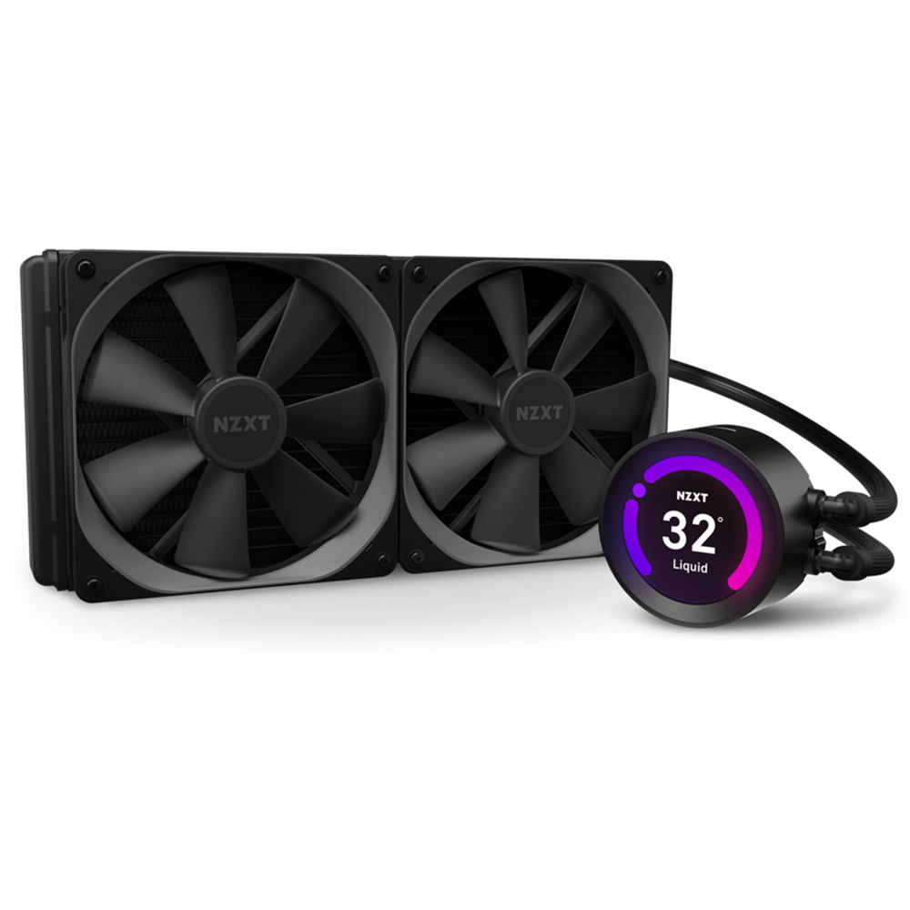 NZXT Kraken Z63 All-in-One Liquid CPU Cooler with LCD Display