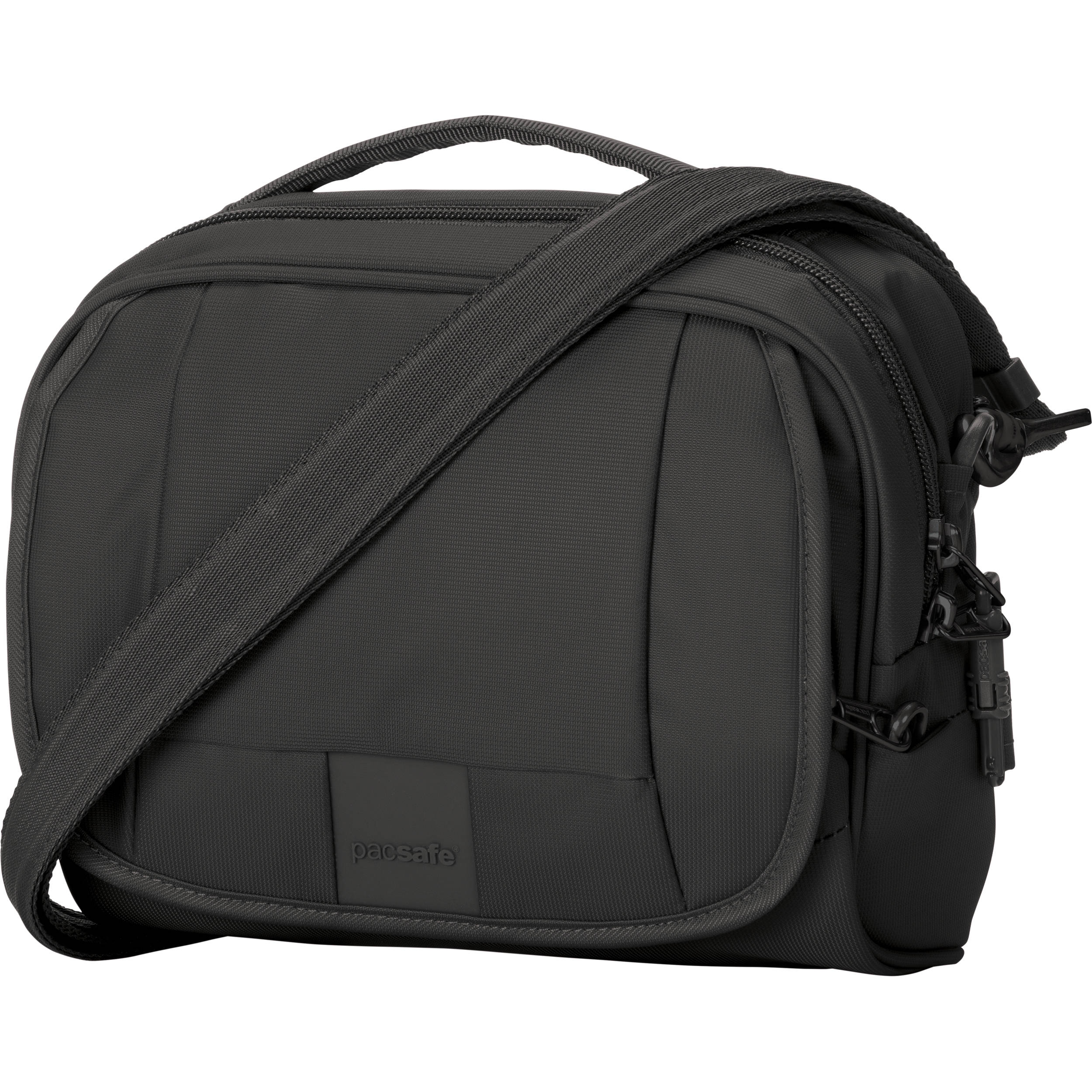 Pacsafe Metrosafe LS140 Anti-Theft Compact Shoulder Bag (Black)