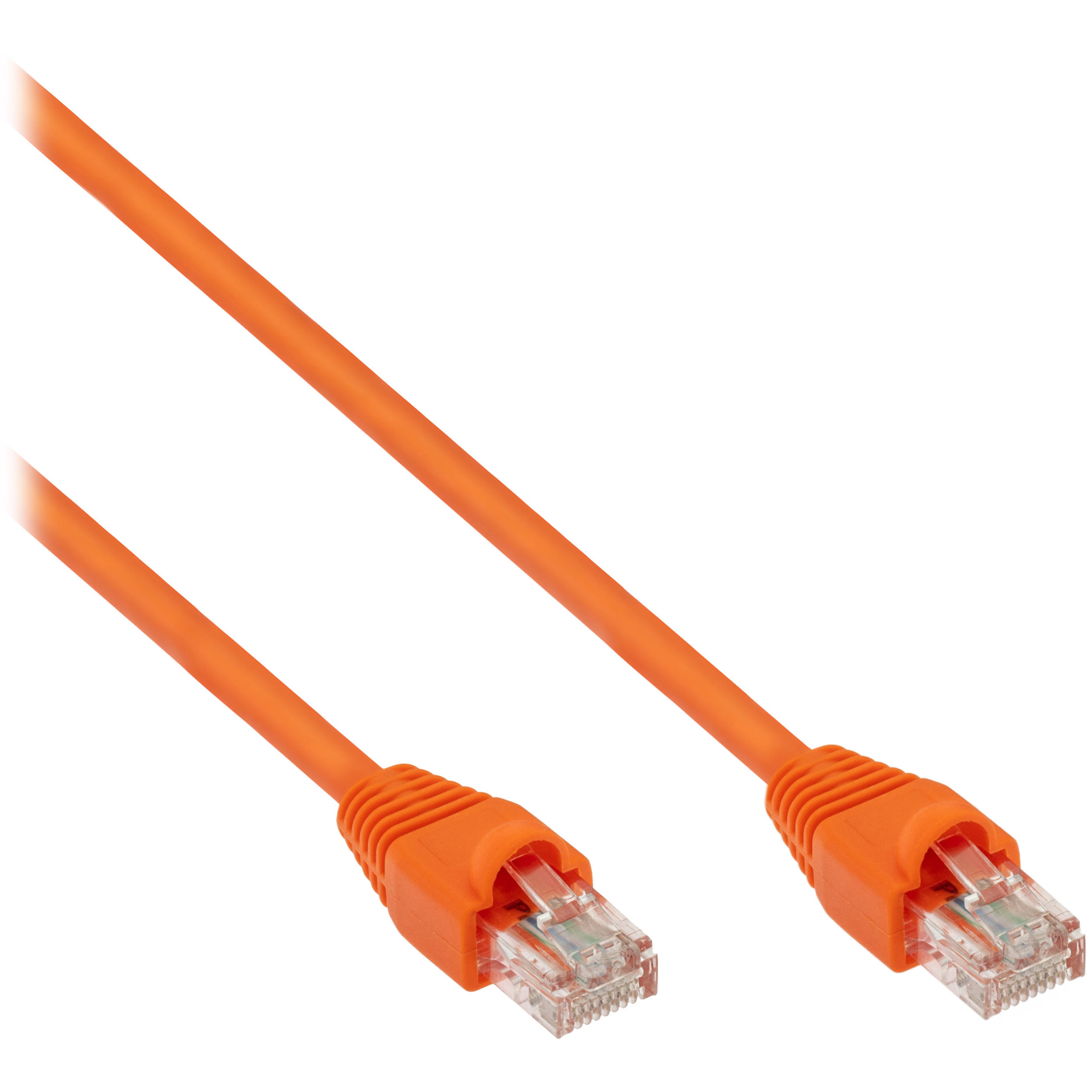 Pearstone Cat 5e Snagless Patch Cable (14', Orange)